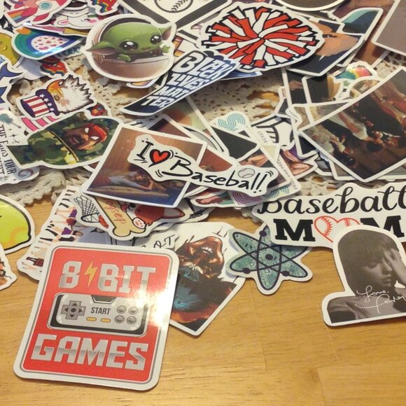 Party Favors, stocking stuffers, resell, stickers of all kinds - Picture 2 of 8